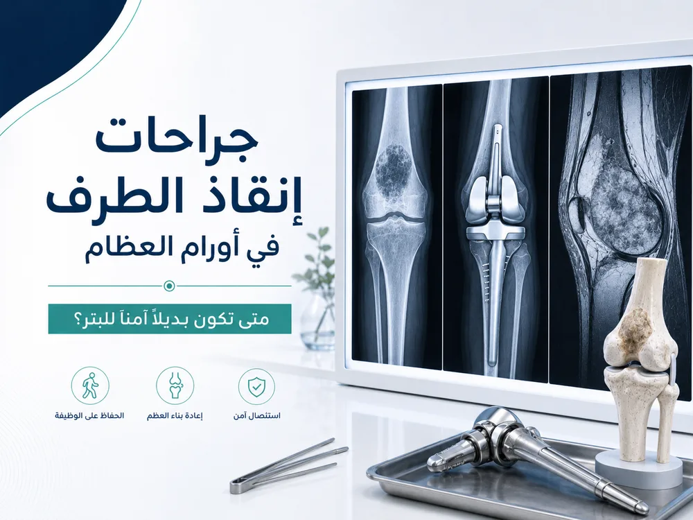 جراحات إنقاذ الطرف في أورام العظام: متى تكون بديلًا آمنًا للبتر؟